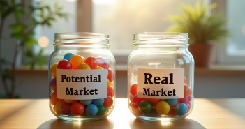Différence marché réel marché potentiel : comprendre les nuances